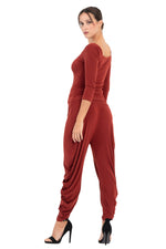 Load image into Gallery viewer, Gathered Tango Pants With Slits