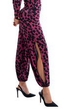 Load image into Gallery viewer, Hot Pink Animal Print Babucha Tango Pants