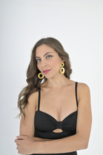 Load image into Gallery viewer, Ilarea Gold Tango Earrings