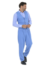 Load image into Gallery viewer, Light Blue Men's Tango Outfit