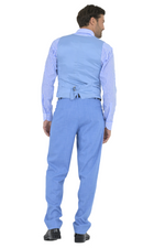 Load image into Gallery viewer, Light Blue Men's Tango Outfit