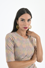 Load image into Gallery viewer, Luna Gold Tango Earrings