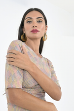 Load image into Gallery viewer, Luna Gold Tango Earrings