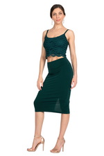 Load image into Gallery viewer, Lace Tango Crop Top