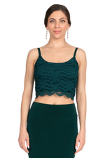 Load image into Gallery viewer, Lace Tango Crop Top