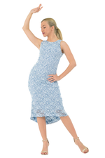 Load image into Gallery viewer, Lace Keyhole Back Fishtail Dress