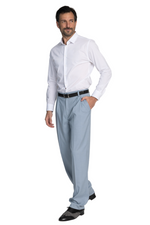 Load image into Gallery viewer, Light Blue Tango Pants With Two Pleats
