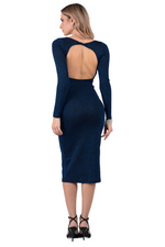 Load image into Gallery viewer, Long Sleeve Tango Dress With Open Back