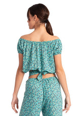 Load image into Gallery viewer, Waist Knot Veraman Floral Print Midi Skirt With Slits