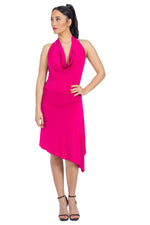 Load image into Gallery viewer, Mini Asymmetric Dance Dress