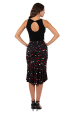 Load image into Gallery viewer, Mixed Polka Dot Mermaid Tango Skirt