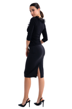 Load image into Gallery viewer, Dance Top With Organza Ruffles