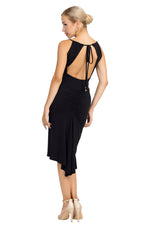 Load image into Gallery viewer, Open Tie Back Fishtail Dress