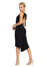 Load image into Gallery viewer, Open Tie Back Fishtail Dress