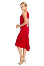 Load image into Gallery viewer, Open Tie Back Fishtail Dress