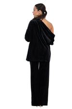 Load image into Gallery viewer, Oversized Velvet Jacket