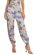 Load image into Gallery viewer, Pastel Blossom Satin Babucha Tango Pants