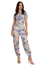 Load image into Gallery viewer, Pastel Blossom Satin Babucha Tango Pants