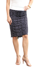 Load image into Gallery viewer, Polka Dot Fishtail Tango Skirt