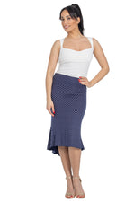 Load image into Gallery viewer, Polka Dot Mermaid Tango Skirt