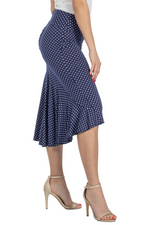 Load image into Gallery viewer, Polka Dot Mermaid Tango Skirt