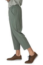 Load image into Gallery viewer, Sage Green Casual Pants With Side Pockets