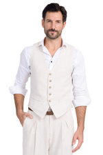 Load image into Gallery viewer, Sand Beige Men's Tango Vest
