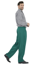 Load image into Gallery viewer, Satin Men's Tango Pants With Four Pleats