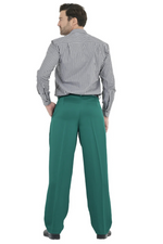 Load image into Gallery viewer, Satin Men's Tango Pants With Four Pleats