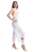 Load image into Gallery viewer, Satin Tango Pants With Ankle Cuffs