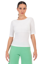 Load image into Gallery viewer, Simple Elbow Sleeve Blouse