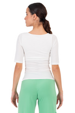 Load image into Gallery viewer, Simple Elbow Sleeve Blouse