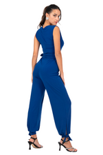 Load image into Gallery viewer, Sleeveless Wrap Jumpsuit