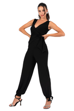 Load image into Gallery viewer, Sleeveless Wrap Jumpsuit
