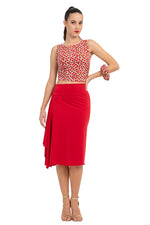 Load image into Gallery viewer, Skirt With Side Draping