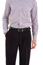 Load image into Gallery viewer, Striped Tango Pants With Four Pleats