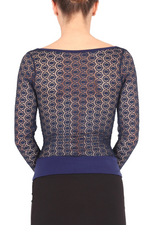 Load image into Gallery viewer, Tango Blouse With Lace Back And Sleeves