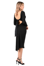 Load image into Gallery viewer, Tango Dress With Keyhole Bow Tie Back