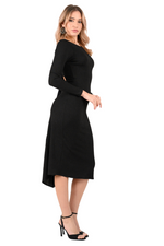 Load image into Gallery viewer, Tango Dress With Keyhole Bow Tie Back