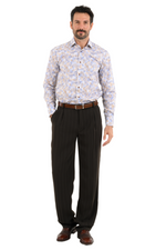 Load image into Gallery viewer, Striped Tango Pants With Two Pleats