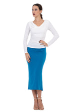 Load image into Gallery viewer, Tango Skirt With Center Back Slit