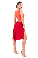 Load image into Gallery viewer, Tango Skirt With Rich Back Draping