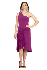 Load image into Gallery viewer, Tango Skirt with Lace Panel
