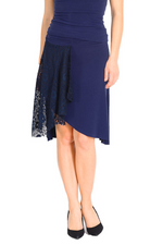 Load image into Gallery viewer, Tango Skirt with Lace Panel