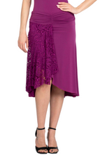Load image into Gallery viewer, Tango Skirt with Lace Panel