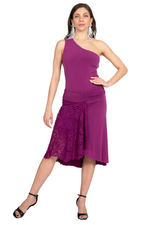 Load image into Gallery viewer, Tango Skirt with Lace Panel