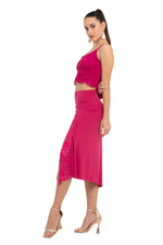 Load image into Gallery viewer, Guipure Lace Tango Crop Top