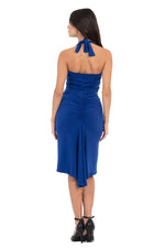 Load image into Gallery viewer, Tie Halter Neck Fishtail Tango Dress