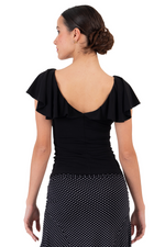 Load image into Gallery viewer, Tango Top With Ruffled Sleeves