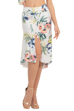 Load image into Gallery viewer, Tropical Print With Rich Back Draping
